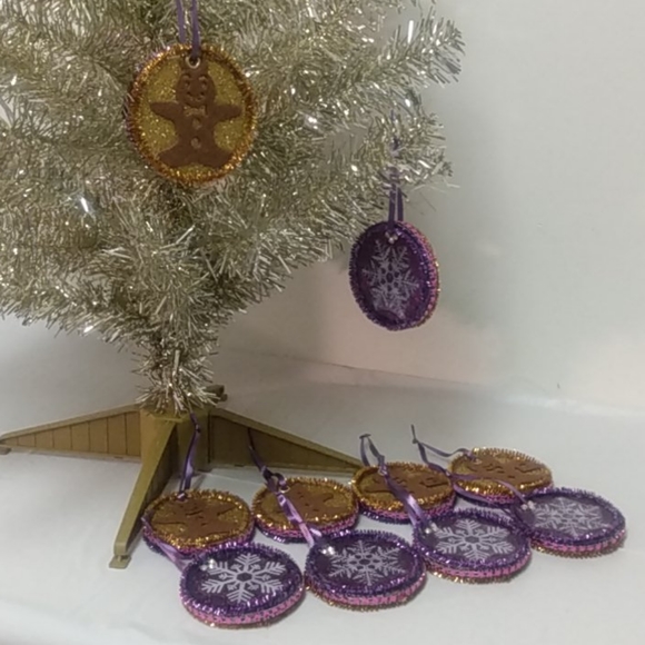 🎄Upcycled Cardboard Christmas Ornaments - Picture 2 of 7